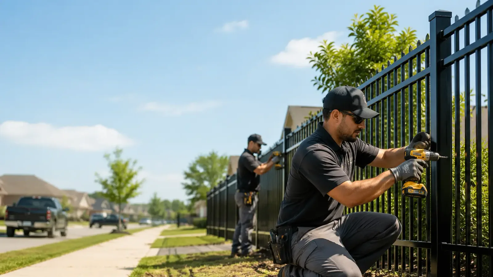 Metal Fence Installation in Odum, GA